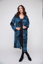 Load image into Gallery viewer, Liv Patterned Wool Car Coat
