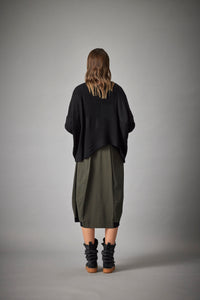 MMSohn Textured Wool Cropped Sweater