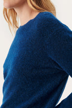 Load image into Gallery viewer, Cobalt Blue Wool Crew Neck Sweater
