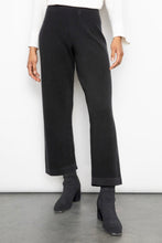 Load image into Gallery viewer, Black Thermal Knit Ankle Pant
