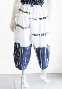 Moyuru Ikat Balloon Crop Pants