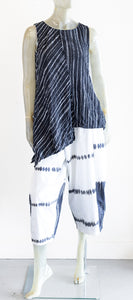 Moyuru Ikat Balloon Crop Pants