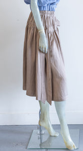 Bitte Pleat Camel Skirt