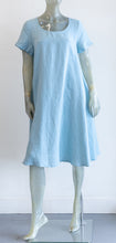 Load image into Gallery viewer, Yuvita Linen Dress Sea Glass Green
