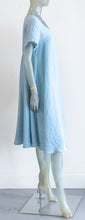 Load image into Gallery viewer, Yuvita Linen Dress Sea Glass Green
