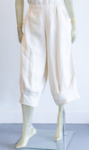 Load image into Gallery viewer, Luukaa Creme Linen Wide Leg Pants
