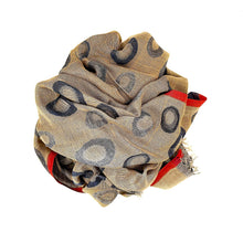 Load image into Gallery viewer, Marigold Row  Silk Scarf
