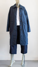 Load image into Gallery viewer, Aquamente Italian Button Up Cotton Trench Coat
