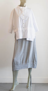 Grizas Silk Linen Skirt