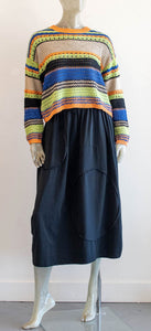 Moyuru Black Knit Skirt