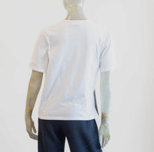 Load image into Gallery viewer, Purple Maroon Tulle Print Short Sleeve Tee
