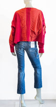Load image into Gallery viewer, Moyuru Red Wool Bolero Cardigan
