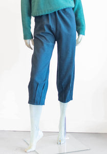 Kedzioreck Dark Teal Knit Crop Pants