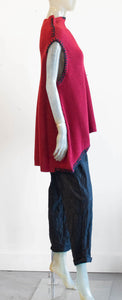 Moyuru Red Wool Vest