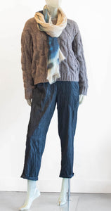 Cable Crew Neck Sweater