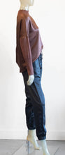 Load image into Gallery viewer, Black Satin Jogger Pant
