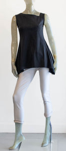 Matthildur Black Sleeveless Tee