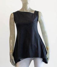 Load image into Gallery viewer, Matthildur Black Sleeveless Tee
