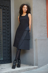Porto Yoko Black Dress