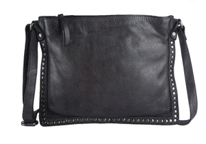 Latico Stud Crossbody Gray