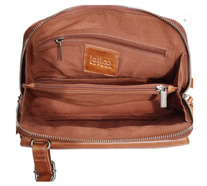 Latico Zip Around Crossbody Bag