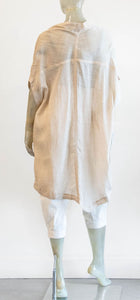 Moyuru Long Linen Shrug