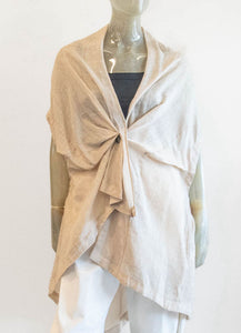 Moyuru Long Linen Shrug