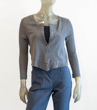 Load image into Gallery viewer, Porto Mesh Crop Jacket with Button
