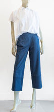 Load image into Gallery viewer, Liv Ankle Length French Terry Indigo Blue
