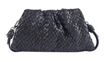 Load image into Gallery viewer, Latico Woven Crossbody Clutch Handback
