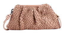 Load image into Gallery viewer, Latico Woven Crossbody Clutch Handback
