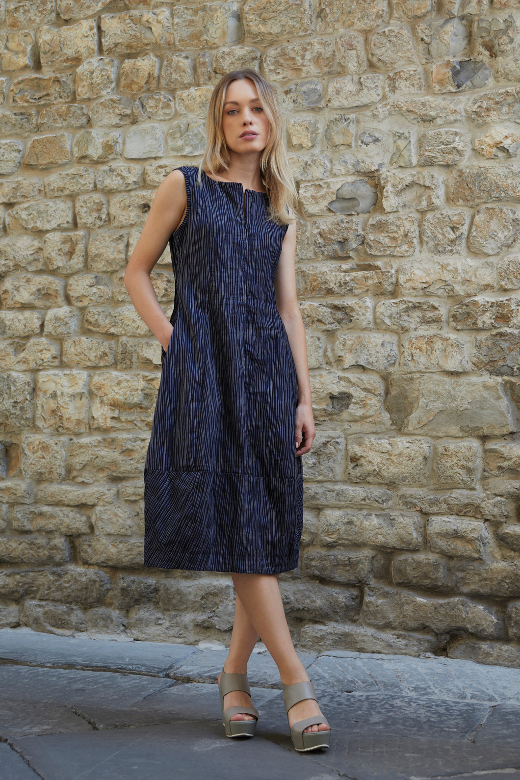Porto Tulip Hemline Dress Del Mar