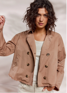 Summum Cropped Trenchcoat