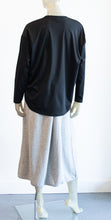 Load image into Gallery viewer, CT Plage Long Sleeve Black Tee

