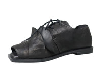 Load image into Gallery viewer, Papucei Lace Up Open Toe Oxford Flat Shoe
