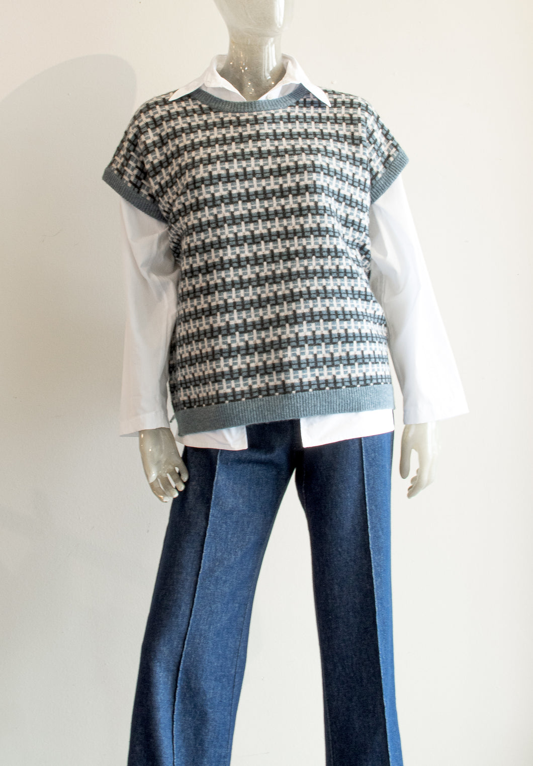 Two Danes Patterned Vest