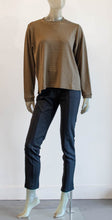 Load image into Gallery viewer, Iridium Stripe Knit Blouse
