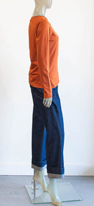Luukaa Bamboo Knit Crew Blouse