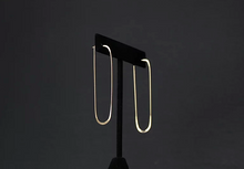Load image into Gallery viewer, Long Oval Hoop Earrings

