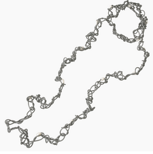 Long Pearl Chaotic Necklace