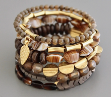 Load image into Gallery viewer, 7 Strands Wrapped Bracelet
