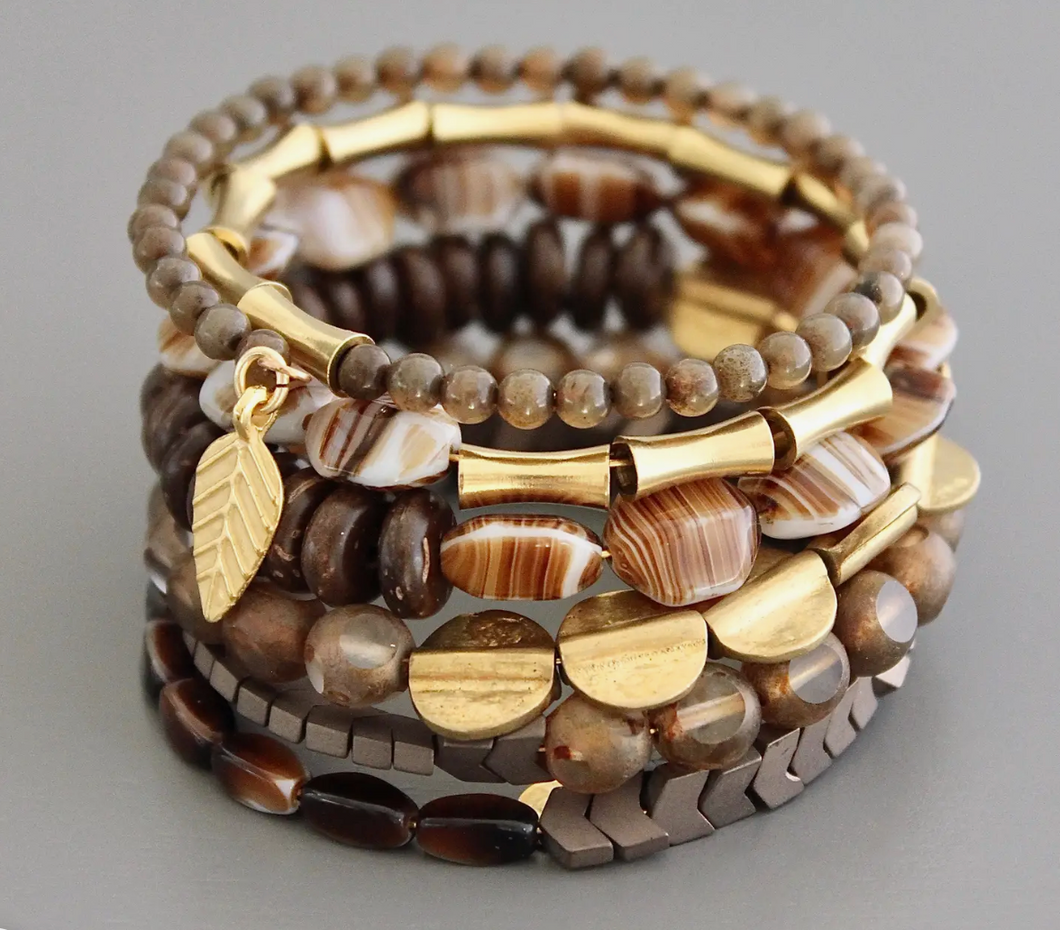 7 Strands Wrapped Bracelet