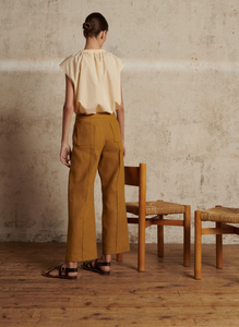 Soeur Khaki Straight Cut Pant